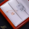 Rose gold clip and brooche #67704
