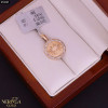 Rose gold zodiac sign pendant #59885