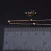 Rose gold necklace set #69256
