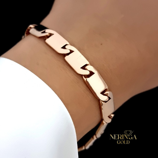 Rose gold bracelet #66781