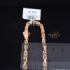 Rose gold full-bodied bracelet #61782