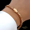 Rose gold full-bodied bracelet #61782