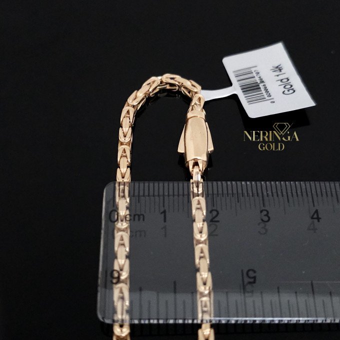 Rose gold full-bodied bracelet #61783