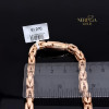 Rose gold full-bodied bracelet #61781