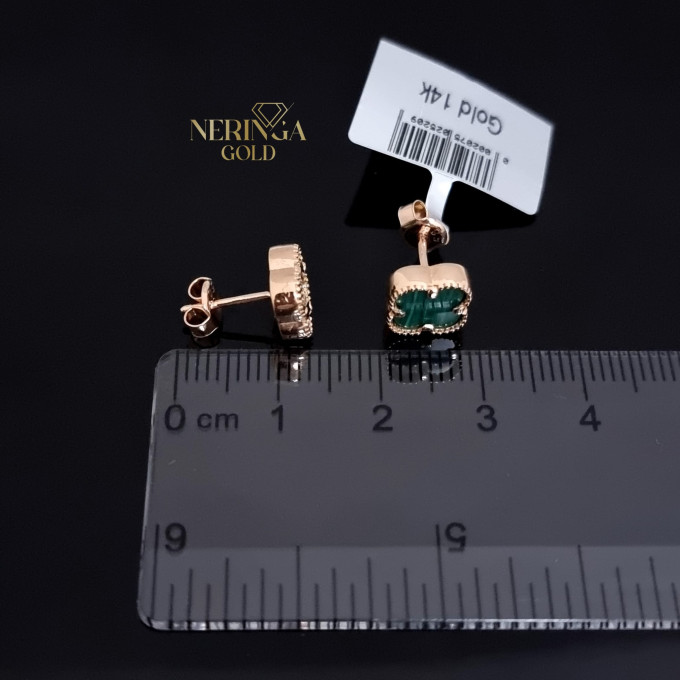 Rose gold stud earrings #60741 Rose gold stud earrings #60741
