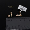 Rose gold stud earrings #60746 Rose gold stud earrings #60746