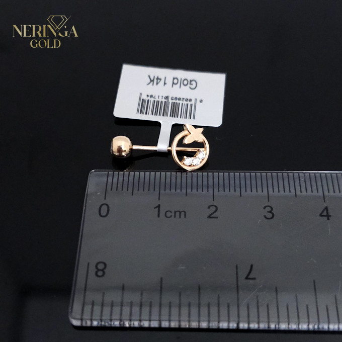 Rose gold navel piercing #66124 Rose gold navel piercing #66124
