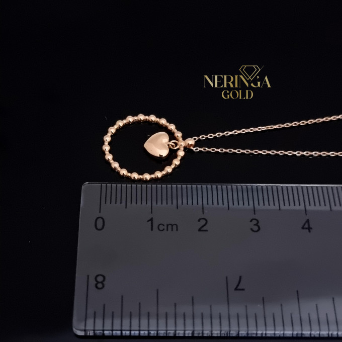 Rose gold necklace set #66634 Rose gold necklace set #66634
