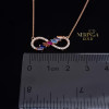 Rose gold necklace set #66599 Rose gold necklace set #66599