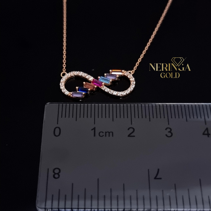 Rose gold necklace set #66599 Rose gold necklace set #66599