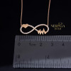 Rose gold necklace set #66598 Rose gold necklace set #66598