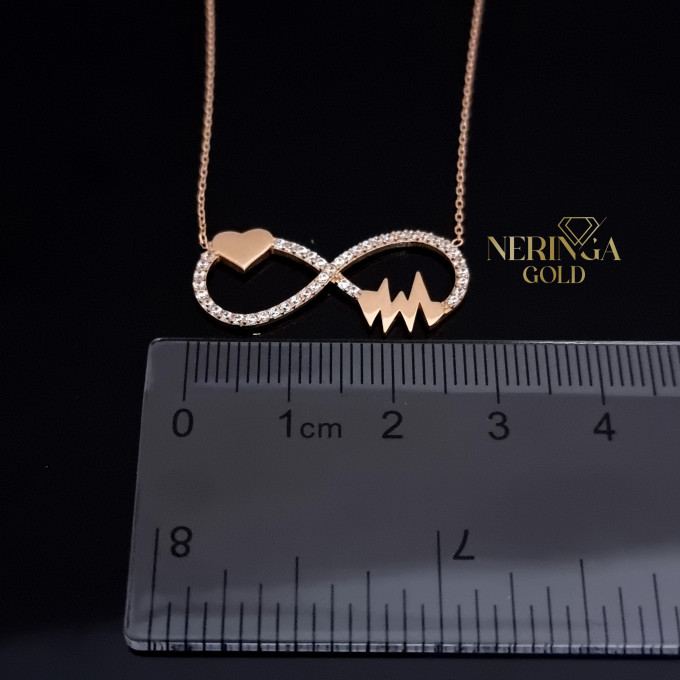Rose gold necklace set #66598 Rose gold necklace set #66598