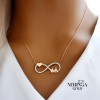 Rose gold necklace set #66598 Rose gold necklace set #66598