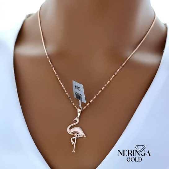 Rose gold pendant #66402
