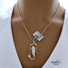 Rose gold zodiac sign pendant #61550 Rose gold zodiac sign pendant #61550
