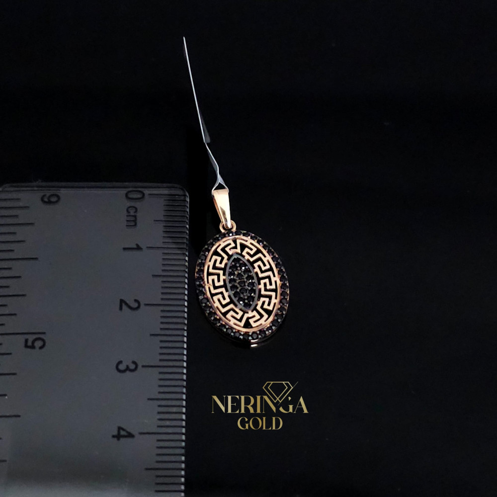 Rose gold pendant #66396