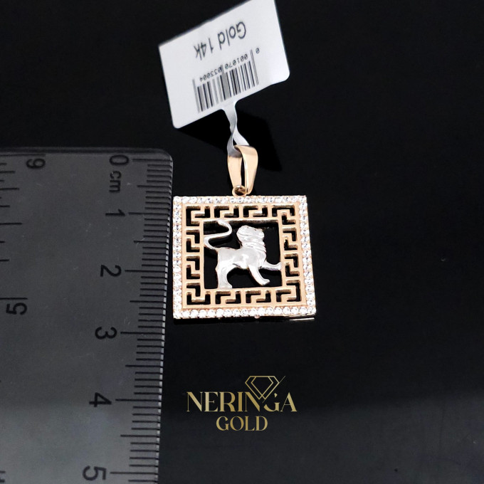 Rose gold zodiac sign pendant #59876 Rose gold zodiac sign pendant #59876