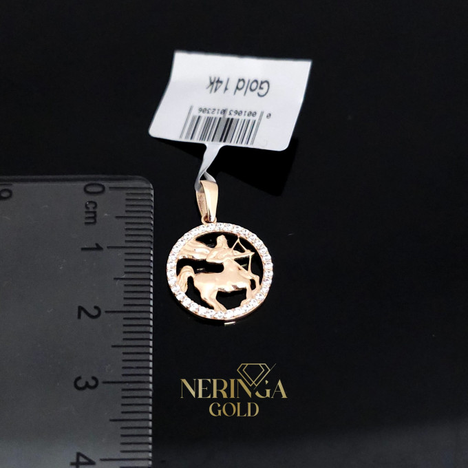 Rose gold zodiac sign pendant #59861 Rose gold zodiac sign pendant #59861