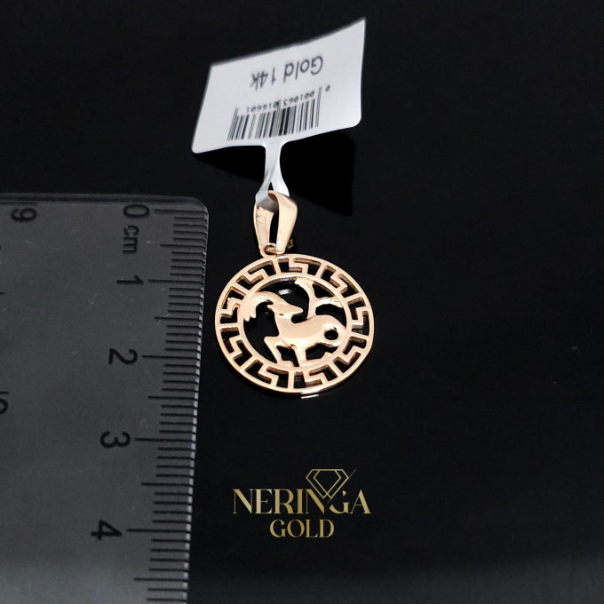 Rose gold zodiac sign pendant #59863 Rose gold zodiac sign pendant #59863