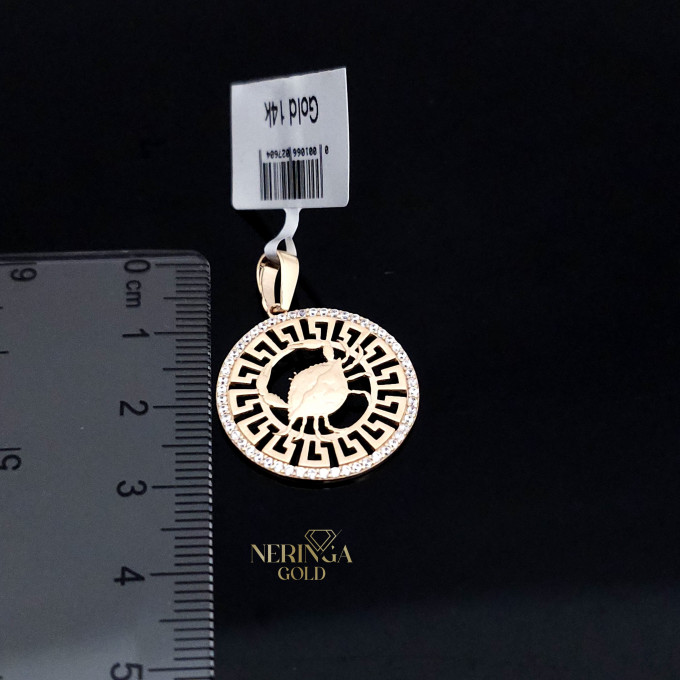Rose gold zodiac sign pendant #61568 Rose gold zodiac sign pendant #61568