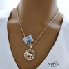 Rose gold zodiac sign pendant #61567 Rose gold zodiac sign pendant #61567