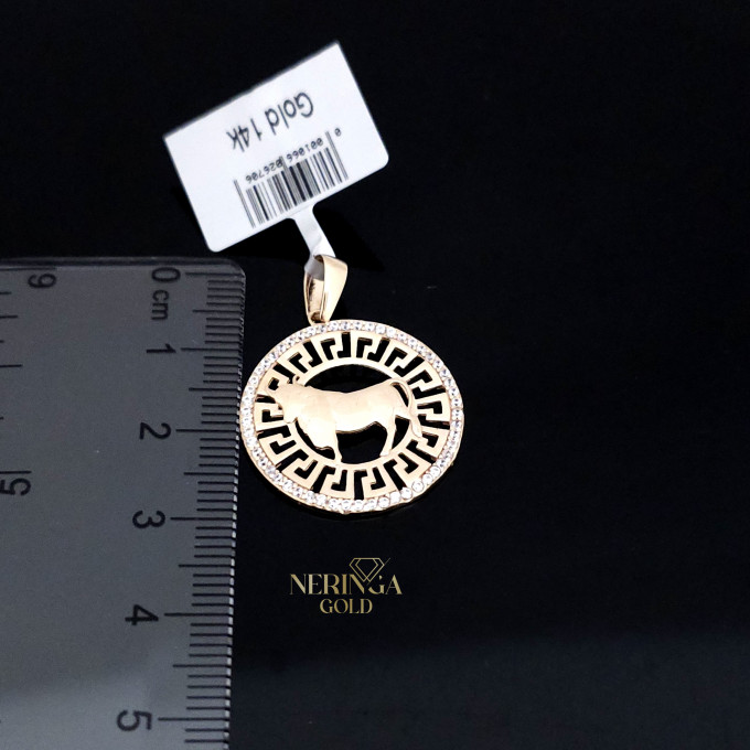 Rose gold zodiac sign pendant #61567 Rose gold zodiac sign pendant #61567