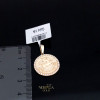 Rose gold zodiac sign pendant #61573 Rose gold zodiac sign pendant #61573