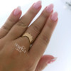 Rose gold women's ring #63085 Rose gold women's ring #63085