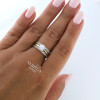 Rose gold women's ring #63884 Rose gold women's ring #63884