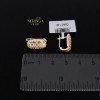 Rose gold english lock earrings #60498 Rose gold english lock earrings #60498