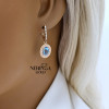 Rose gold english lock earrings #60479 Rose gold english lock earrings #60479