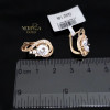 Rose gold english lock earrings #63916 Rose gold english lock earrings #63916
