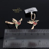 Rose gold english lock earrings #63644 Rose gold english lock earrings #63644