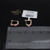 Rose gold children earrings #68033