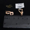 Rose gold english lock earrings #63630 Rose gold english lock earrings #63630