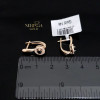Rose gold english lock earrings #63726 Rose gold english lock earrings #63726
