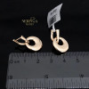 Rose gold english lock earrings #60482 Rose gold english lock earrings #60482