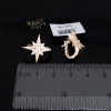Rose gold english lock earrings #63634 Rose gold english lock earrings #63634
