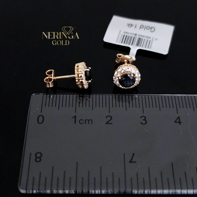 Rose gold stud earrings #63735 Rose gold stud earrings #63735