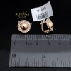 Rose gold english lock earrings #63094 Rose gold english lock earrings #63094