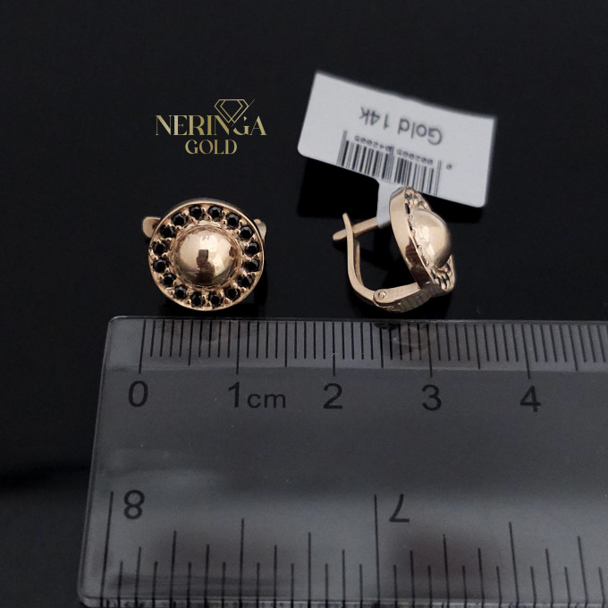 Rose gold english lock earrings #63632 Rose gold english lock earrings #63632