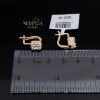 Rose gold english lock earrings #63095 Rose gold english lock earrings #63095
