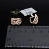 Rose gold english lock earrings #63627 Rose gold english lock earrings #63627