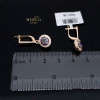 Rose gold english lock earrings #60516 Rose gold english lock earrings #60516