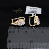 Rose gold english lock earrings #60510 Rose gold english lock earrings #60510