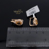 Rose gold english lock earrings #63648 Rose gold english lock earrings #63648