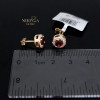 Rose gold stud earrings #62599 Rose gold stud earrings #62599