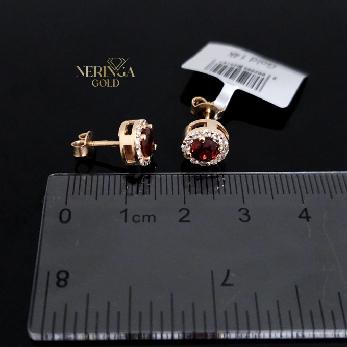 Rose gold stud earrings #62599 Rose gold stud earrings #62599