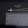 Rose gold gemstone necklace set #69218