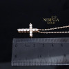 Rose gold necklace set #64140
